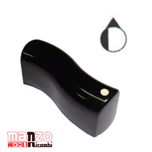 Manopola fuochi gas nera - nera, star